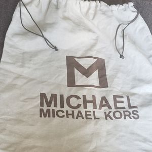 BRAND NEW MICHAEL KORS CANVAS DUST BAG